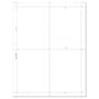 8-1/2" x 11" V Fold 1099 R - B Tax Forms (Box of 500)