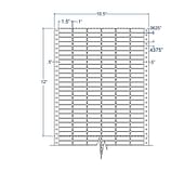 Six Across Pinfed Labels