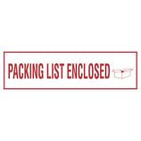 Packing List Enclosed Printed Tape
