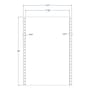 7.75" x 12" White Transcription Labels (200 Labels Per Carton)