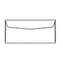 #9 Digi-Clear Side Seam Regular, 3-7/8" x 8-7/8", White Digi Clear Paper, No Window, Flap Down (Box of 500)