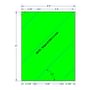 8.5" x 11" Fluorescent Green Full Sheet w/ Slits on Liner, 1 label per Sheet (100 Sheets per Carton)