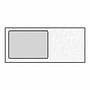 #10 All Purpose Poly Window Envelopes, 4-1/8" x 9-1/2", 24#, White, Side Seams, Black Wesco Inside Tint (Box of 500)