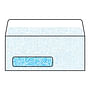 #10 Digi-Clear Window Envelopes, 4-1/8" x 9-1/2", 24#, Black Wesco Tint, White, Laser Compatible (Box of 500)