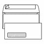 #10 Cellophane Window Business Envelopes, 4-1/8" x 9-1/2", 24#, Side Seam Plasticleer Lookins, White (Box of 500)