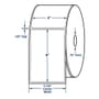 4" x 6" White General Purpose Direct Print Thermal Labels, Perfed, 105 per roll (24 Rolls per Carton)