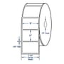 3" x 2" White General Purpose Direct Print Thermal Labels, Perfed, 300 per roll (24 Rolls per Carton)