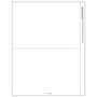 TFP Universal Blank w/ Stub for all 1099-MISC, 1099-INT, 1099-R, 1099-DIV and 1099-B - Pack of 100