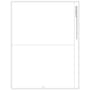 TFP Universal Blank w/ Stub for all 1099-MISC, 1099-INT, 1099-R, 1099-DIV and 1099-B - Pack of 1000