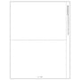 TFP Universal Blank w/ Stub for all 1099-MISC, 1099-INT, 1099-R, 1099-DIV and 1099-B - Pack of 1000