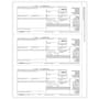 1099-Q Qualified Tuition Payments Payer or State Copy C Cut Sheet (100 Sheets/Pack)