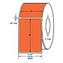 4" x 6" One Across Direct Thermal Labels. Color: Orange. (1000 Labels Per Roll, 4 Rolls per Carton)