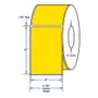 4" x 6" One Across Direct Thermal Labels. Color: Fluorescent Yellow. (1000 Labels Per Roll, 4 Rolls per Carton)