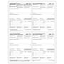 TFP W-2 P-Style 4-Up Employee’s Copies B, C, 2, 2 Combined - Pack of 100