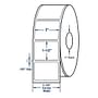 2" x 1.5" White Direct Print Thermal Labels, 900 per roll (12 Rolls per Carton)