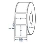 2" x 2" White Direct Print Thermal Labels, 700 per roll (12 Rolls per Carton)