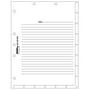 Medical Chart Divider Sheets, 8-1/2" x 11", White (Pack of 100)