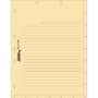 Medical Chart Divider Sheets, 8-1/2" x 11", Manila (Pack of 100)