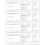 TFP W-2 4-Up Horizontal Employer’s Copies 1/D, 1/D, 1/D, 1/D Combined - Pack of 100
