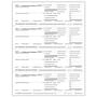 TFP W-2 4-Up Horizontal Employer’s Copies 1/D, 1/D, 1/D, 1/D Combined - Pack of 500