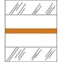 Writable Chart Divider Tabs, 1-1/4\