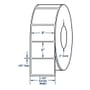 3" x 2" White General Purpose Thermal Transfer Labels, Perfed, 2900 per roll (6 Rolls per Carton)