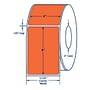 4" x 6" Orange Thermal Transfer Labels, 1000 per roll (4 Rolls per Carton)