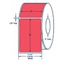 4" x 6" Red Thermal Transfer Labels, 1000 per roll (4 Rolls per Carton)