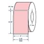 4" x 6.5" Pastel Pink General Use Label w/ Perf Thermal Transfer Labels, Perfed, 900 per roll (4 Rolls per Carton)