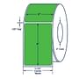 4" x 6" Fluorescent Green Thermal Transfer Labels, 1000 per roll (4 Rolls per Carton)