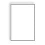 Large Laser Label Sheet, 12" x 18", White Semi-Gloss, Laser Finish, Flat Sheet, Pre-Cut Die Labels (Box of 500)