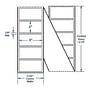 4" x 2" White General Purpose Label - Fanfolded Thermal Transfer Labels, Perfed, 6000 per stack (1 Stack per Carton)