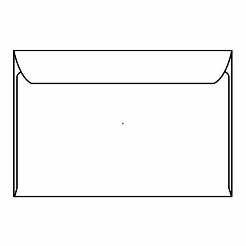 Box of 500 Open Side- - Jumbo Envelope Series 24# White Wove 6 x 9 6 x 9 Booklet Envelope 
