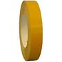 3" x 60 Yd Yellow Vinyl Coated Colored Cloth Duct Tape (Gaffers Tape) (Case of 16 Rolls)