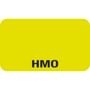 Insurance Labels, HMO - Fl Chartreuse, 1-1/2" X 7/8" (Roll of 250)