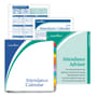 ComplyRight 2026 Attendance Calendar Kit, White, Pack of 50