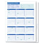 ComplyRight 2024 Attendance Calendar Folder, White, Pack of 25