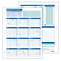 ComplyRight 2026 Attendance Calendar, White, 8-1/2\