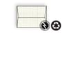 #A-6 Announcement Envelopes, 4-3/4" x 6-1/2", 24#, Recycled, Natural Colored, Square Flaps (Box of 250)