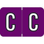 Barkley ACPM Compatible "C" Labels, Laminated Stock, 1" X 1-1/2" Individual Letters - Roll of 500