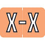 Barkley ACPM Compatible "X" Labels, Laminated Stock, 1" X 1-1/2" Individual Letters - Roll of 500