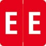 Barkley ADPK Compatible "E" Labels, Laminated Stock, 1-1/2" X 1-1/2" Individual Letters - Pack of 228
