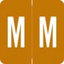 Barkley ADPK Compatible "M" Labels, Laminated Stock, 1-1/2" X 1-1/2" Individual Letters - Pack of 228