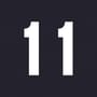 IFC CL3300 Compatible Numeric "1" Labels, Laminated Stock,1-7/8" x 1-7/8" Individual Numbers - Roll of 500