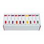 Ames Compatible Solid Color Labels, Unlaminated Stock, 1-3/4" x 1/2" Individual Colors - Roll of 1000