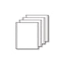 4-Ply 9-1/2'' x 11" (W x H) Standard Carbonless 13# White/White Computer Paper, 1/2" Perf Left & Right (Ream of 800)