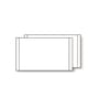 2-Ply 9-1/2'' x 5-1/2" (W x H) Carbonless 13# White/White Computer Paper, 1/2" Marginal Perf Left & Right (Ream of 2800)
