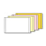 4-Ply 9-1/2'' x 5-1/2" (W x H) Carbonless 13# White/Canary/Pink/Gold Computer Paper, 1/2" Perf Left & Right (Ream of