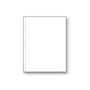 8-1/2'' x 11" Laser Cut Sheet, 24# White Stock, 19 Hole GBC Punch (Carton of 2500)