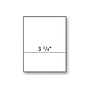 8-1/2'' x 11" Laser Cut Sheet, 20# White Stock, 1 Horizontal Perforation 3-3/4" from Bottom (Carton of 2500)